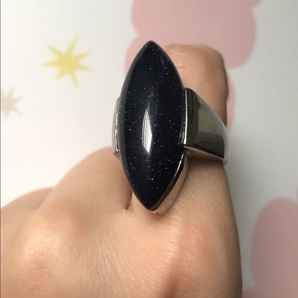 🎁 FWP New Sparkly Purple Stone Fashion Ring - Picture 2 of 3